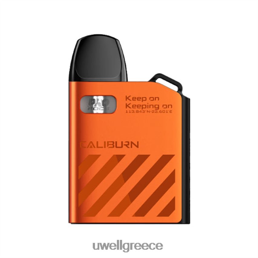 UWELL Vape Disposable - 4XVT2F87 UWELL CALIBURN AK2 κιτ | 15w νέον πορτοκαλί